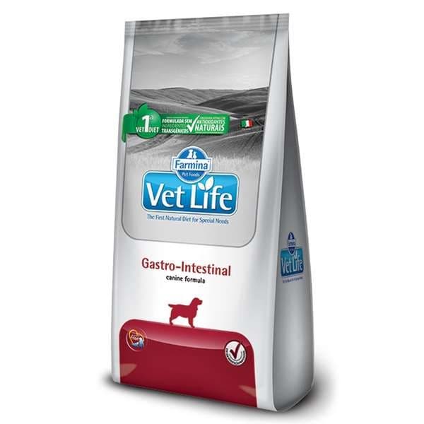 Ração Vet Life Natural Canine Gastrointestinal Cão Todos Os Tamanhos  2kg