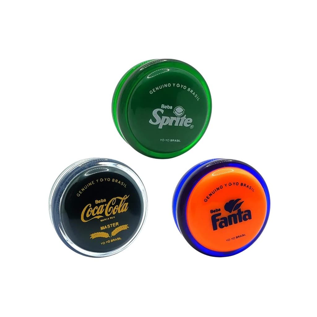 Kit com 3 Unidades Yo-Yos Profissionais Retrô - Edição Pró