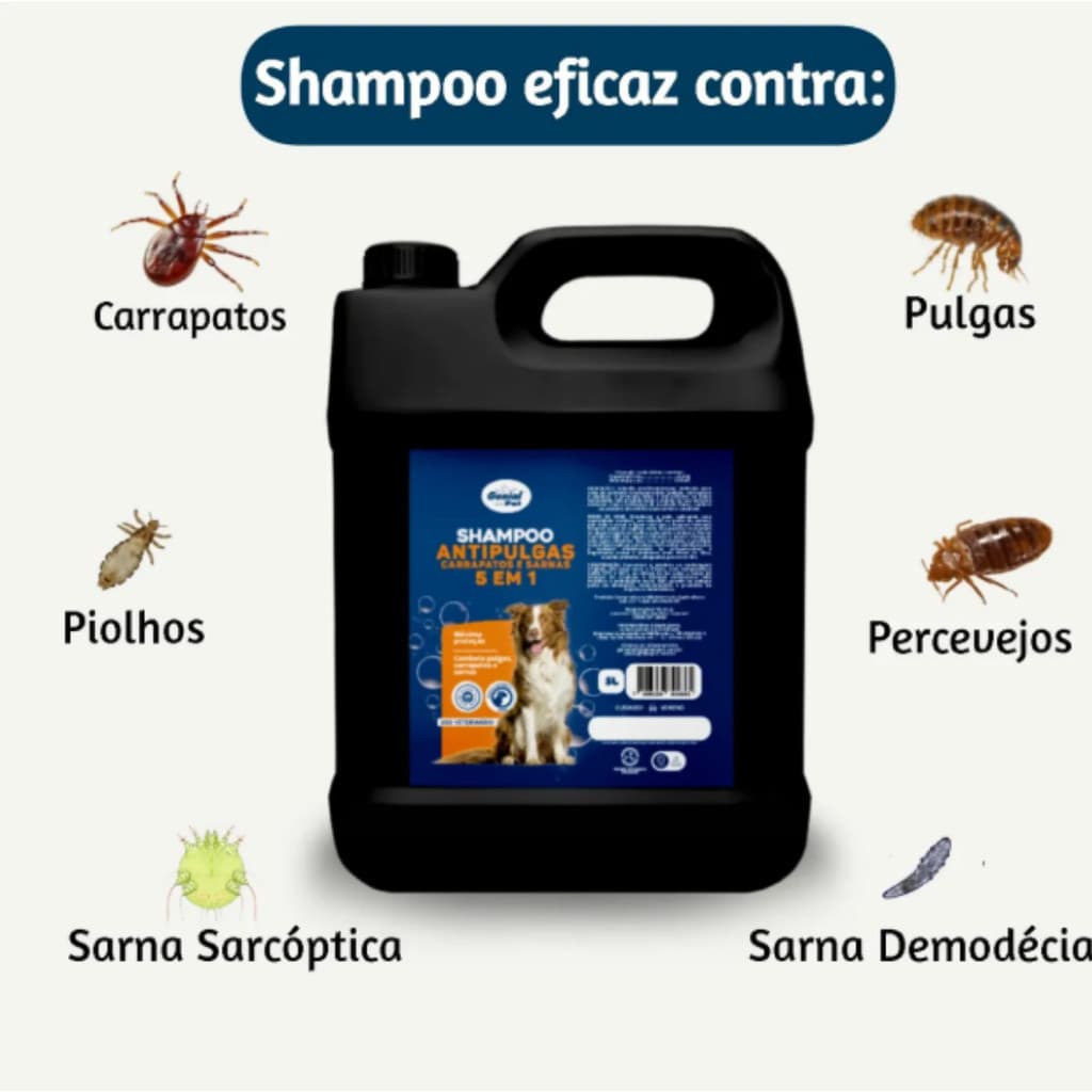 Shampoo Clareador Pelos Brancos Profissional Galão 5 Litros
