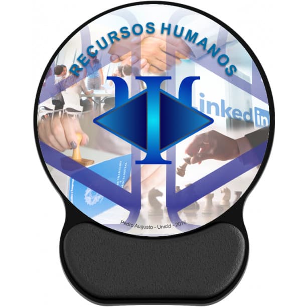 MOUSE PAD ERGONÔMICO - OFFICE RECURSOS HUMANOS