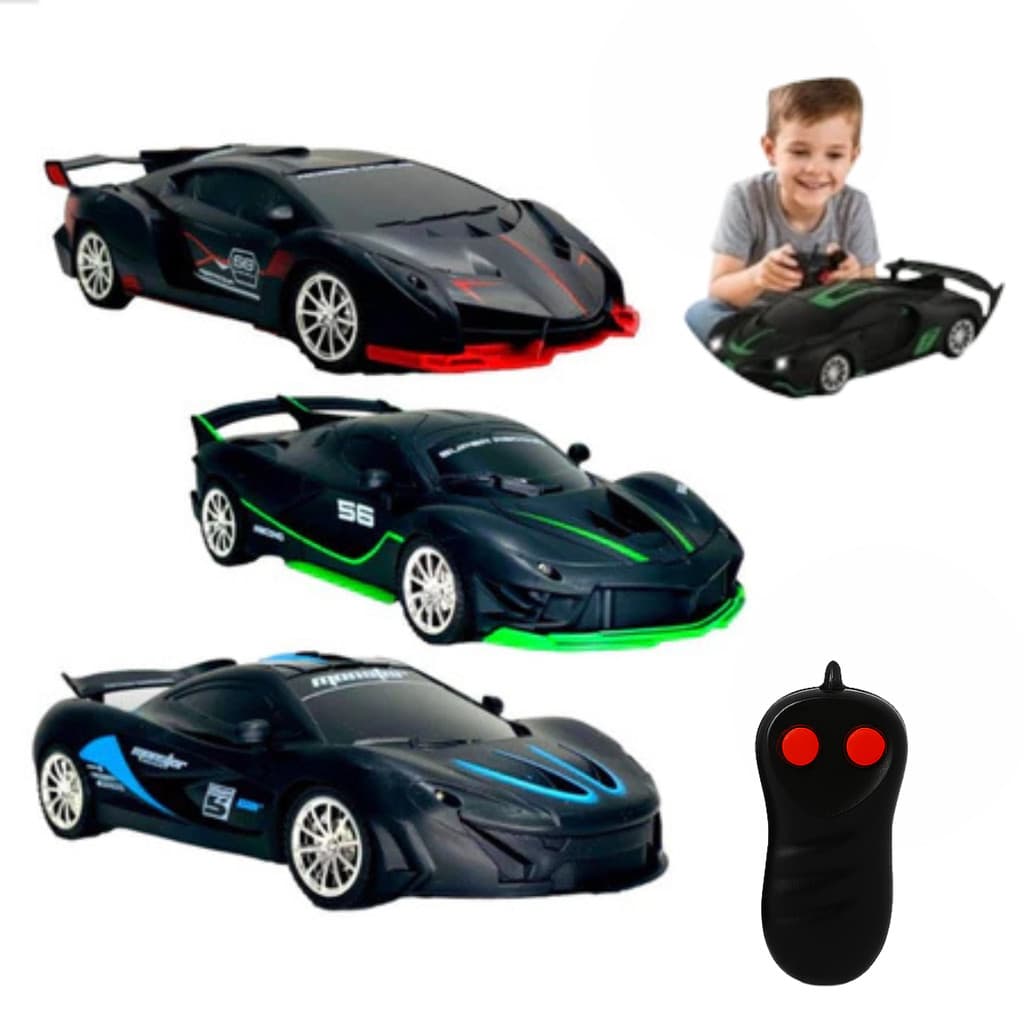Carrinho de Controle Remoto Esportivo Automodelo Competição Ferrari Lamborghini Bugati