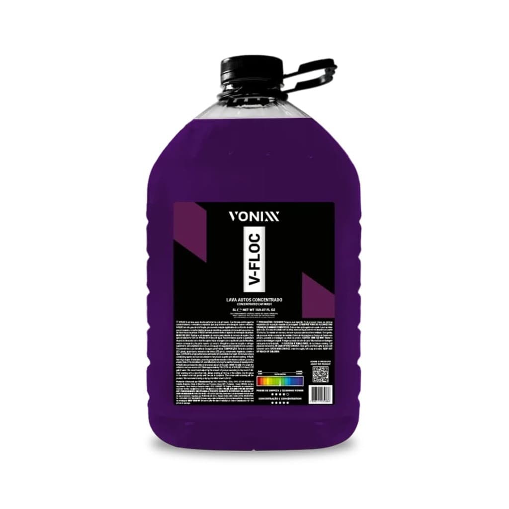 V-Floc Shampoo Automotivo Neutro - 5L Vonixx