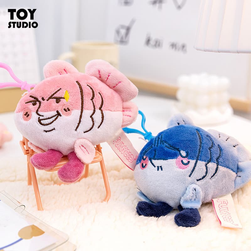 Bonito peixe salgado volume de negócios pingente Koi bênçãos casal presente criativo boneca de pelúcia puxando choque bo