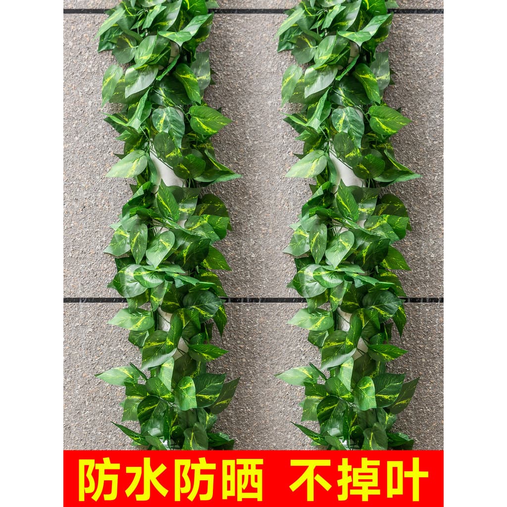 Beijos vida simulação Rattan verde endro folha plástico falso flor decoração interior verde videira planta folha falsa f