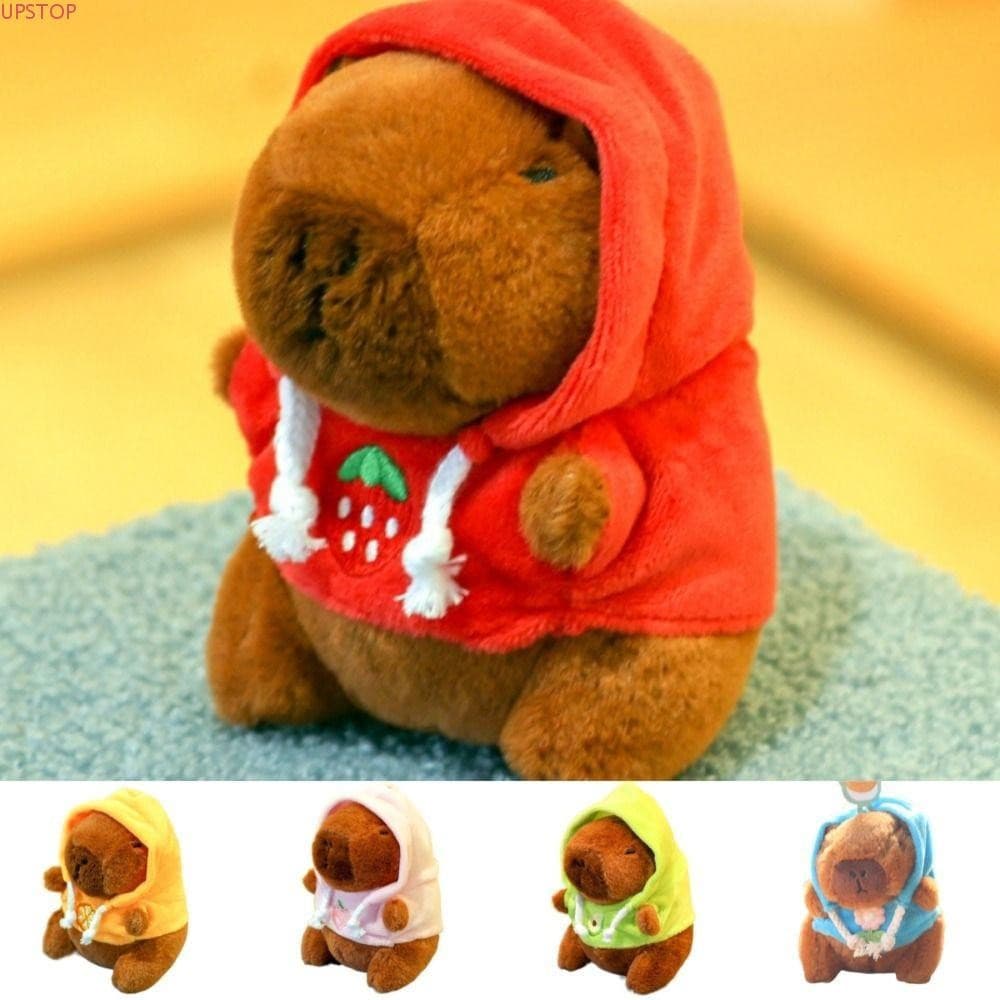 Brinquedo De Pelúcia UPSTOP , Boneca De Simulação De Tamanho Pequeno Com Capuz , Capivara Asas , Animais , Pingente