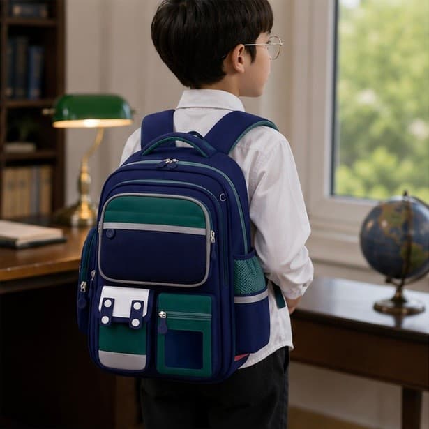 TOMI MITO Mochila Escolar Infantil Menino Menina Casual Desenho À Prova D'água B757