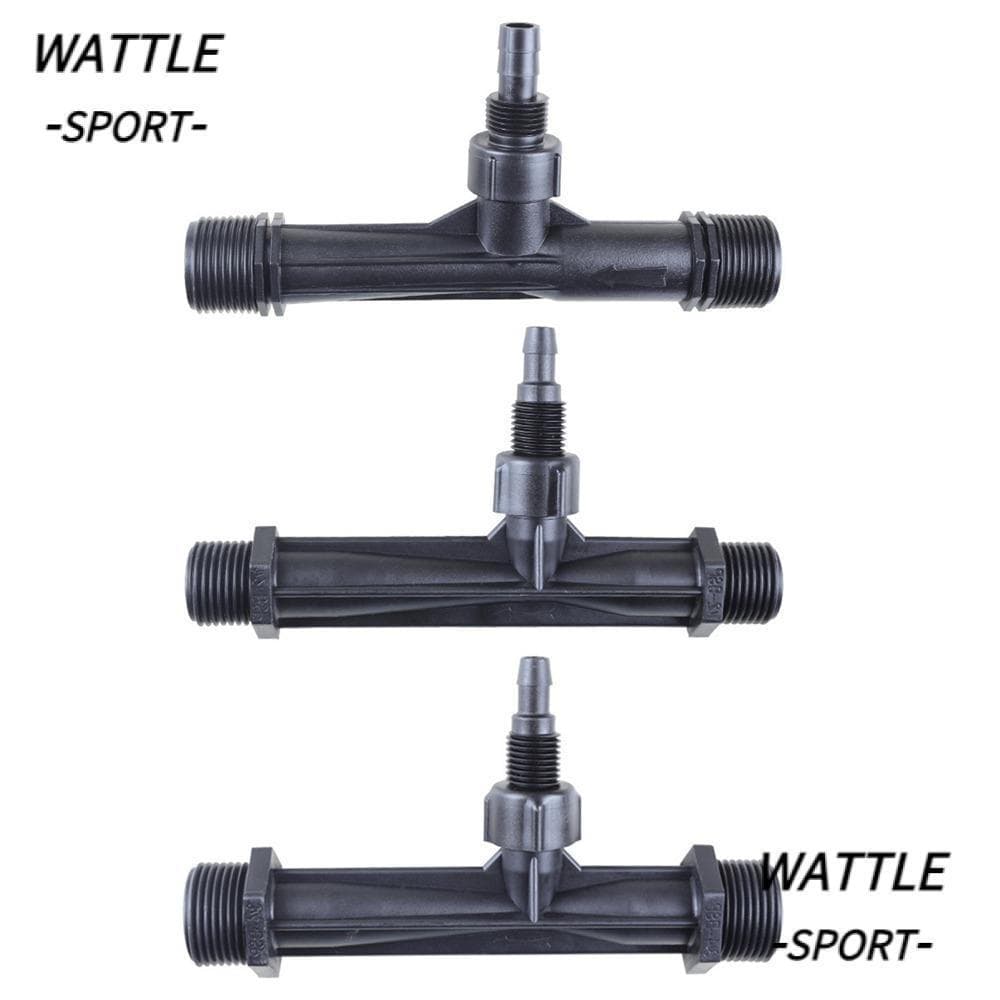 Injetor De Fertilizante WATTLE Venturi , Rosca Macho 1/2 " 3/4 " 1 " Emissor De Tubo De Água , Dispositivo De Gotejament