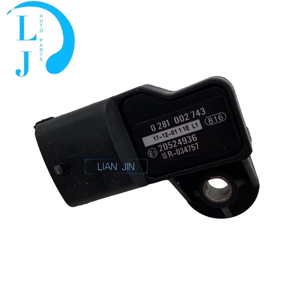 20524936 Novo 0281002576 0281002743 Sensor De Mapa Para VOLVO EC140 210 240 290 De Alta Qualidade