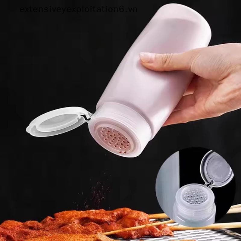 Extens Kitchen Use Frasco De Especiarias Transparente De 400/600ml Com Tampas Agitadoras Para Cozinheiros Domésticos E P