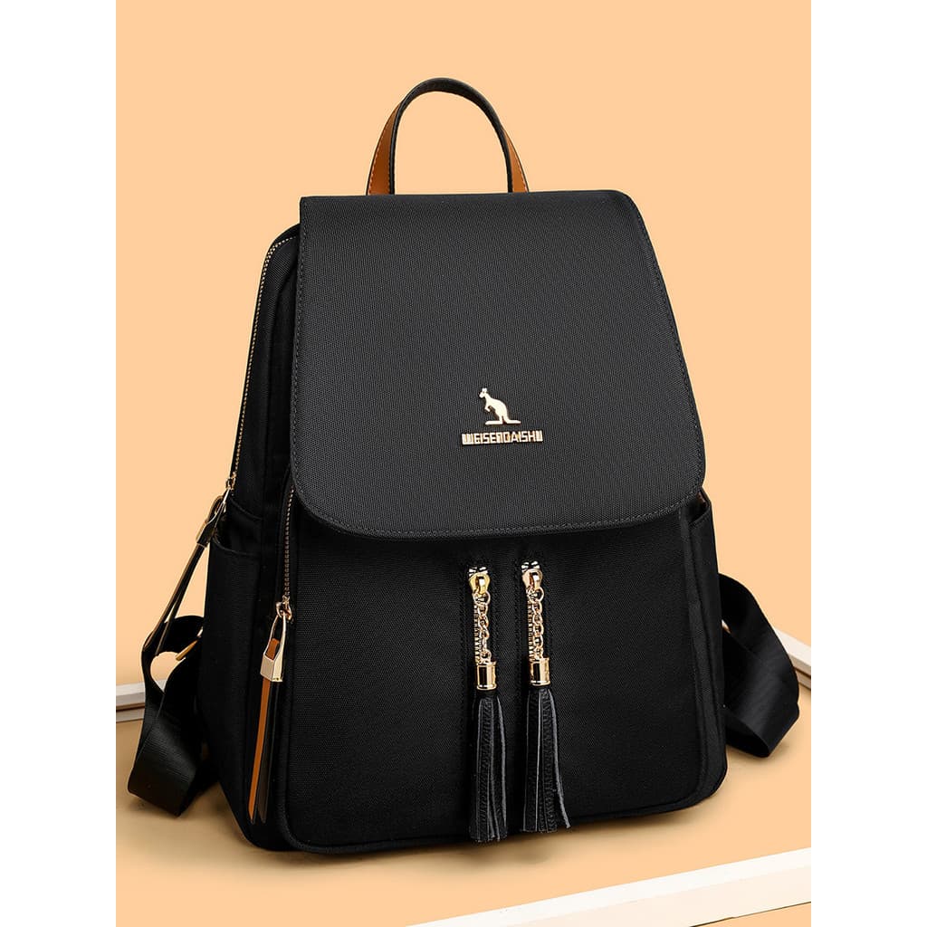 Genuíno Casual all-match mochila feminina 2025 novo estilo à prova dwaterproof água Oxford pano mochila moda all-match O