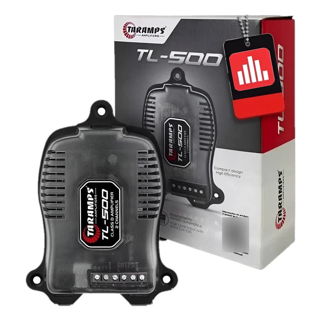 Modulo Amplificador Taramps Tl500 2 Canais 90w Rms Som Auto
