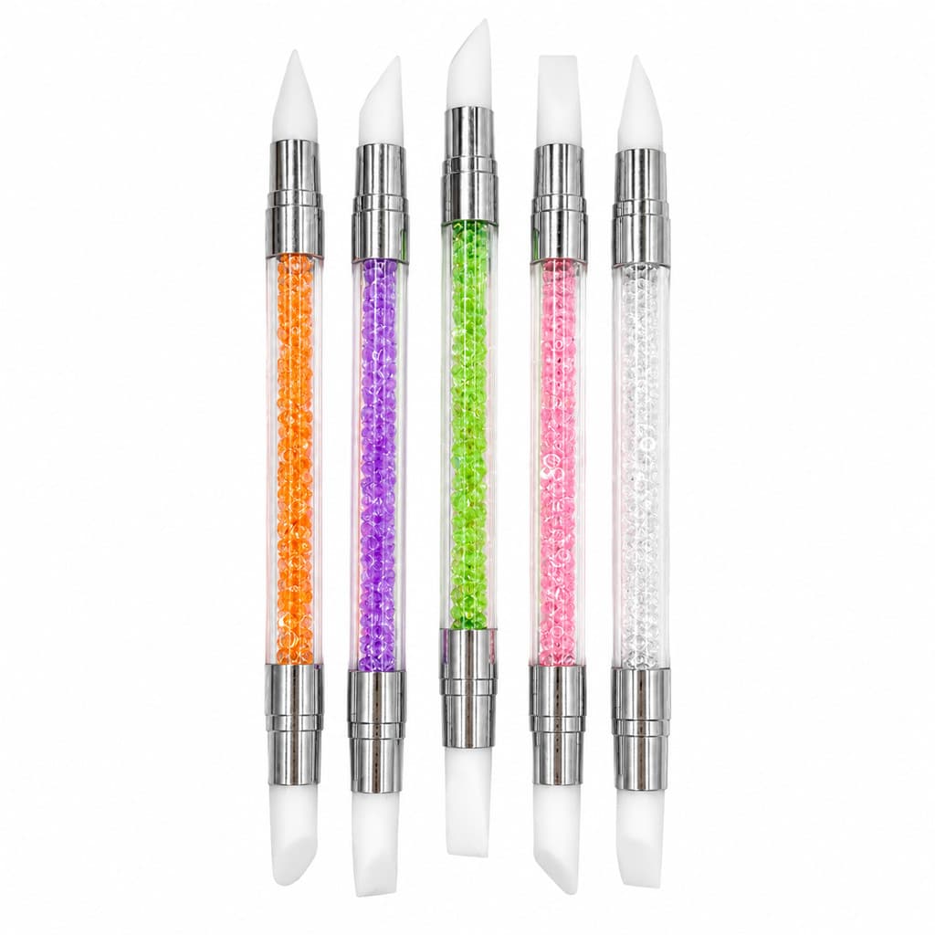 KIT 5 PINCEL SILICONE DUPLO DF12-PU32