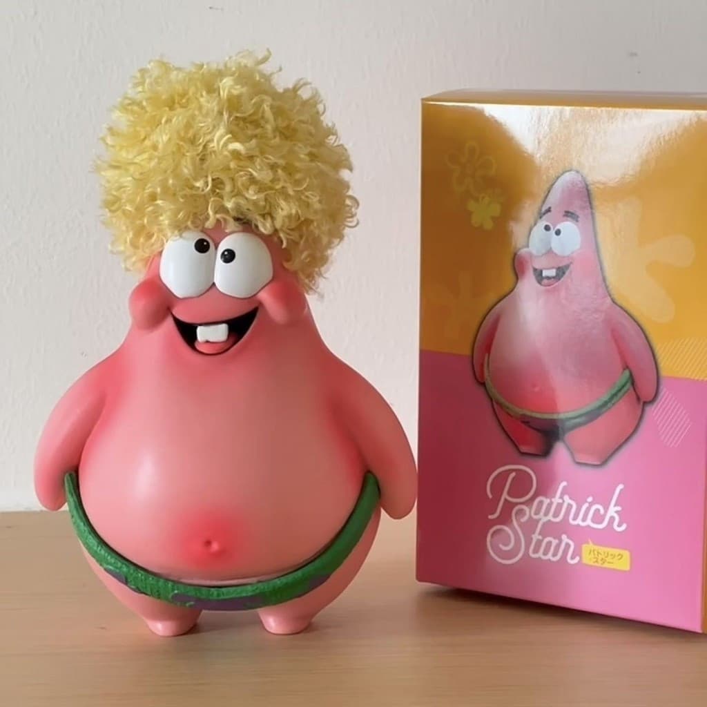 Coleção de peso meio Catty versão de alta qualidade torta Daxing figura modelo ornamentos criativos na moda jogar grande