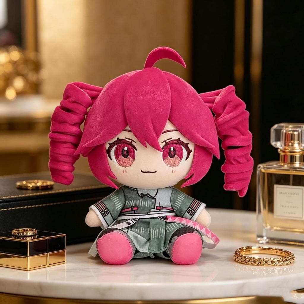 Novo estilo Anime cantor Virtual acento teto boneca de pelúcia boneca de algodão fã boneca
