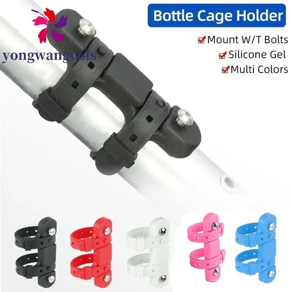 YONGWANG Adaptador De Suporte Para Garrafa De Ciclismo , Clipe De Fixação Antiderrapante Base Água De Bicicleta , Ajustá