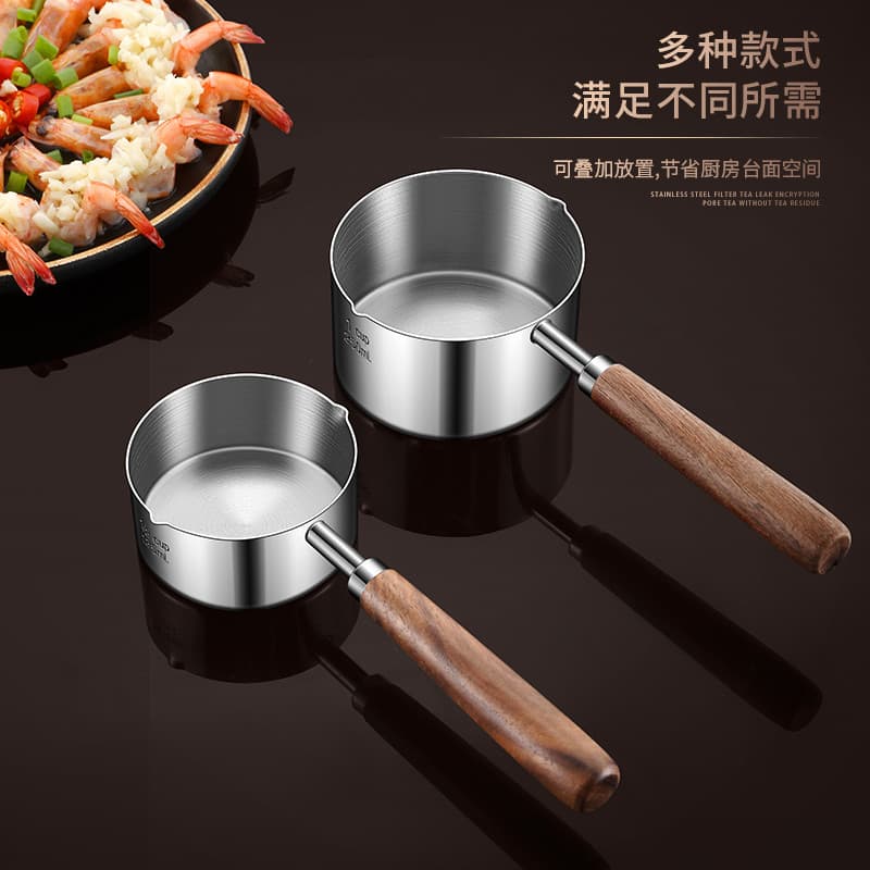 Óleo quente espirrando óleo Mini pote de aço inoxidável fritar fundo respingos óleo pequena panela óleo respingos macarr