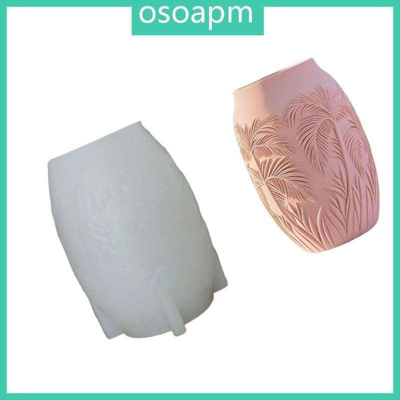 OSO Versátil Palmas Forma Molde Silicone Para Fazer Vasos Alívio Exclusivos, Pratos Joias E Itens Dec
