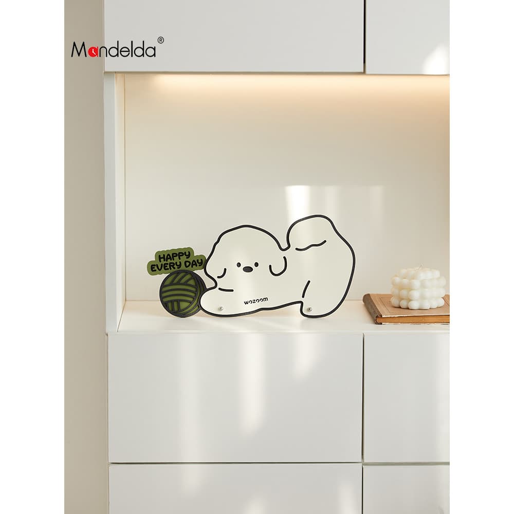 Mandelda marca coreana ornamentos criativos relógio acessórios para casa sala de estar entrada TV gabinete decoração mes