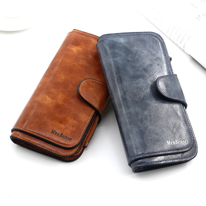 Bolsa de Mão Personalizada de Moda Multifuncional de Grande Capacidade em Couro Encerado Simples de Cor Sólida para Mulh