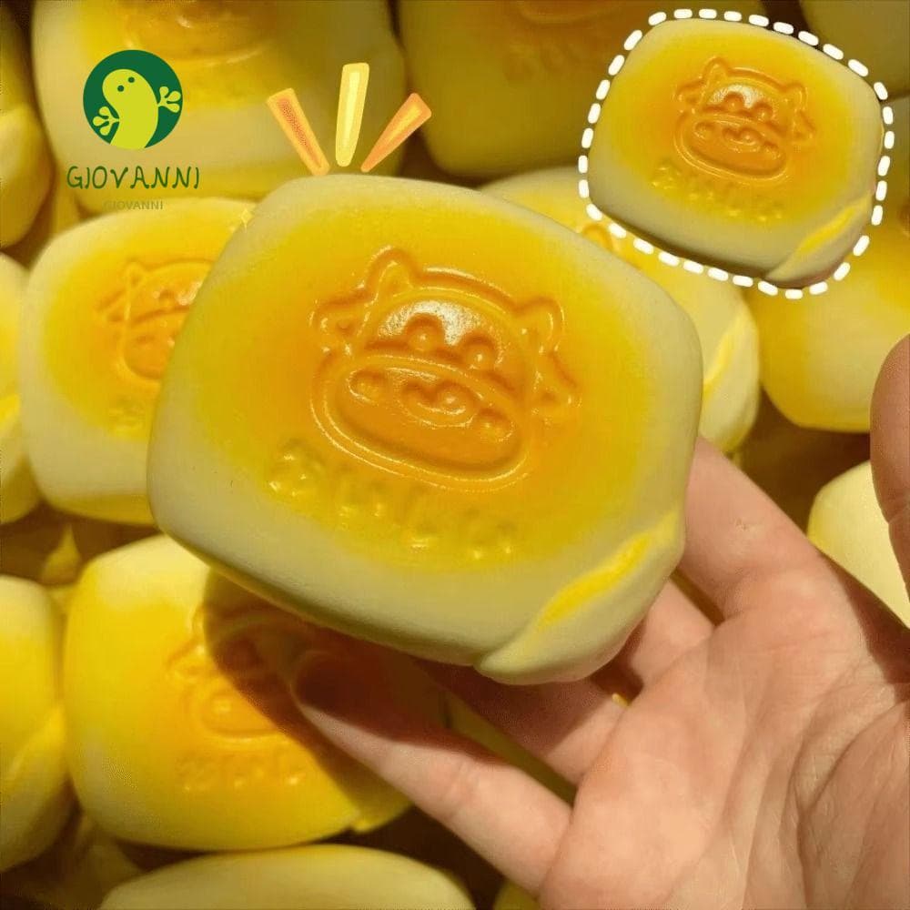 GIOVANNI Fidget Bread , Squishy De Pão De Leite Super Macio De Ascensão Lenta , Brinquedo Sensorial Não Tóxico Simulado