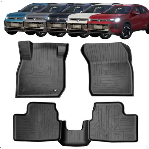 Jogo Tapete Bandeja Automotivo Vw Tera Limpeza E Design Pre