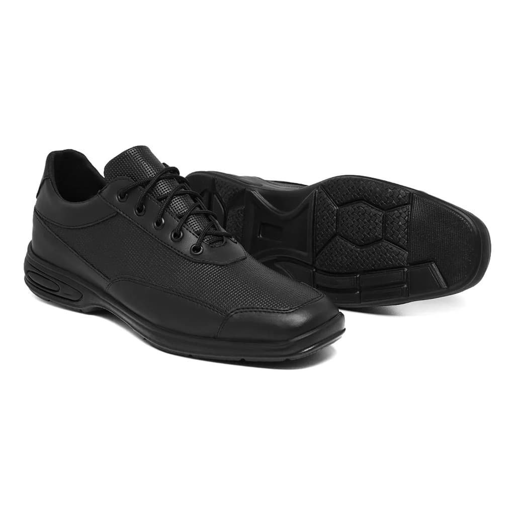 Sapato Social Masculino Casual Conforto Sport Fino Cadarço