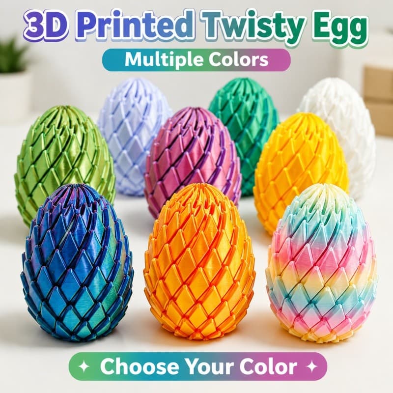 Uso Diário 3D Impresso Slime Torção Ovo Brinquedo fidget Novidade Para Mesa Jogar Coleção De Atividades Manuais E Escolh
