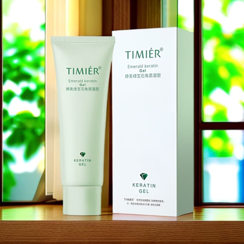 Tingmei esmeralda cutícula gel 75g esfoliante limpeza controle de óleo gel de limpeza esfoliante cutícula antiga produto