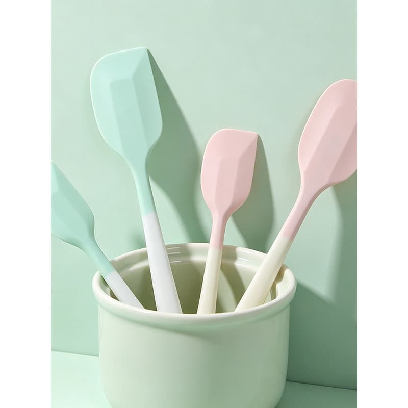 Espátula de Silicone integrada espátula grande espátula macia bolo creme de qualidade alimentar antiad