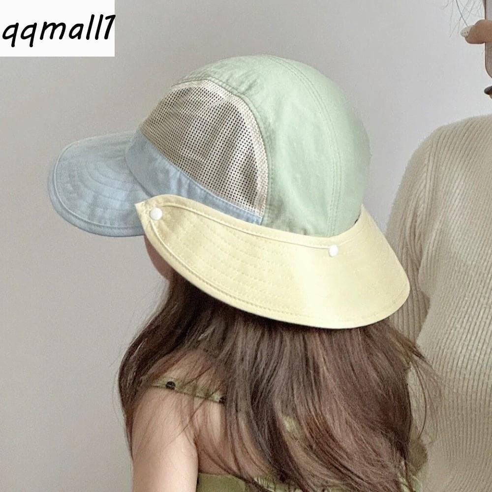 QQMALL1 Chapéu De Sol Infantil De Verão , Balde De Desenho Animado De Animal De Secagem Rápida Pescador Com Letras Desta