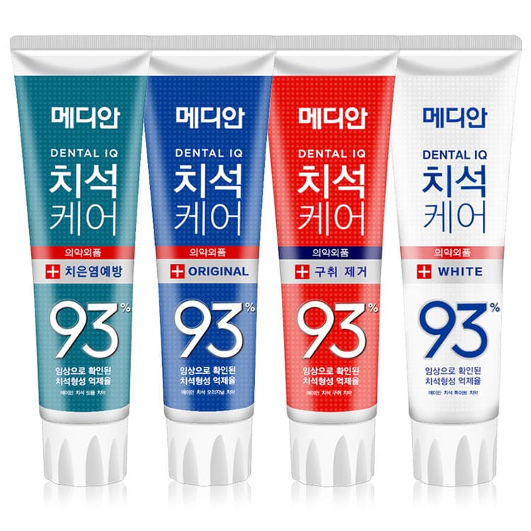 Coreano Original autêntico Amore Median 93 pasta de dente clareamento remover amarelo remover tártaro remover mau hálito