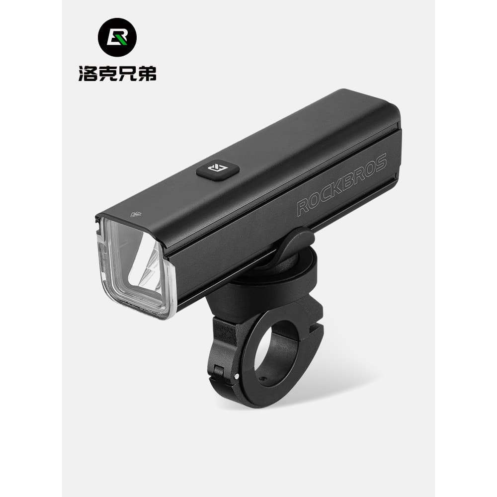 Rock irmãos luz da bicicleta farol noite equitação luz forte recarregável destaque lanterna Mountain Road bicicleta equi