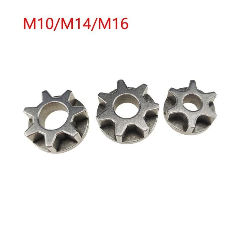 M10/M14/M16 Engrenagem Motosserra Para 100 115 125 150 180 Substituição De Vários Angle Grinder Suporte De Madeira Ferra