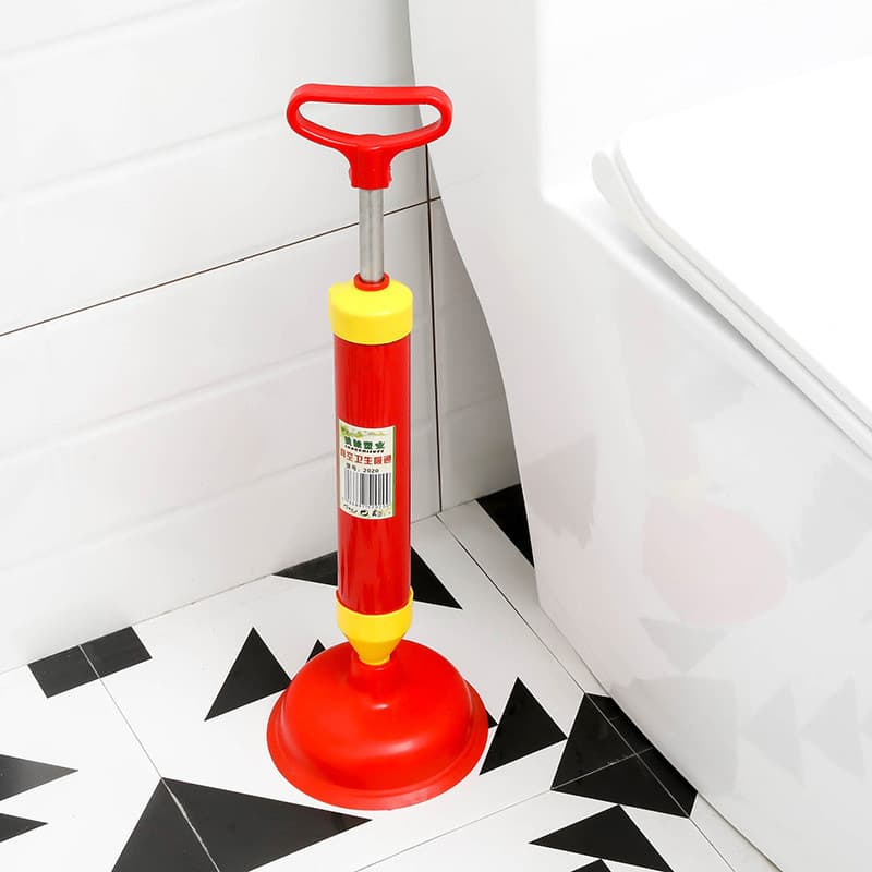Desentupidor de Vaso Pia Sanitários Alta Pressão Com Borracha 150mm Tipo Bomba de Sucção Envio Imediato