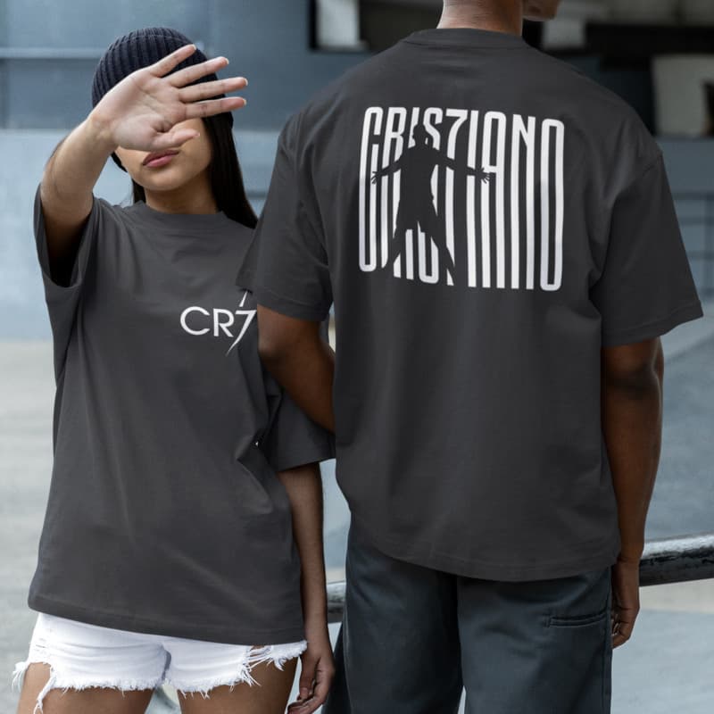 Camiseta Cristiano Ronaldo Cr7 Unissex Streetwear Camisa Lançamento 2025 Envio Imediato 100% Algodão
