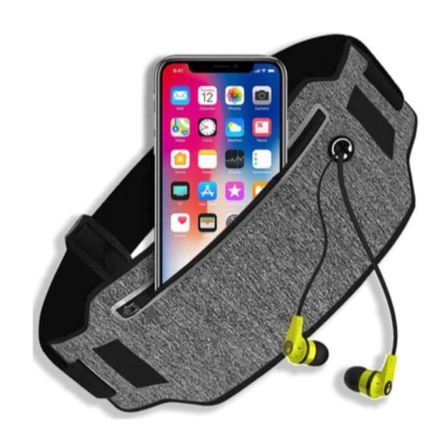 Pochete Esportiva Slim Porta Dolar Celular Cores para Corrida e Academia