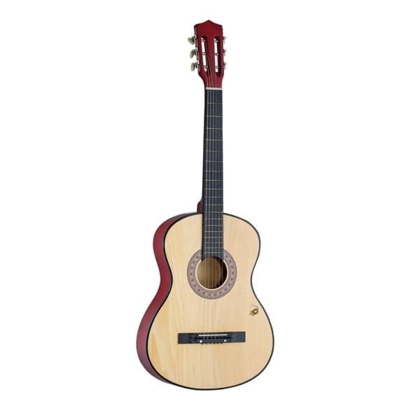Violão Musical Para Iniciantes Acústico austin Bege Cordas de Nylon