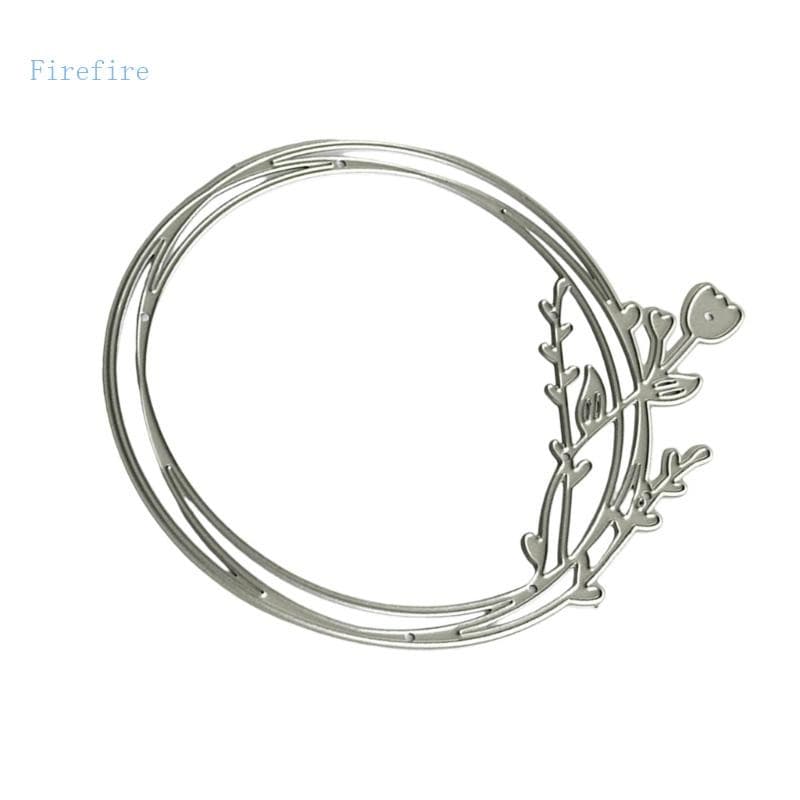 Firefire Grinalda Aço Carbono Cortado Metal Gravação Corte Modelos Para Scrapbooking Cartão Fazendo Diário