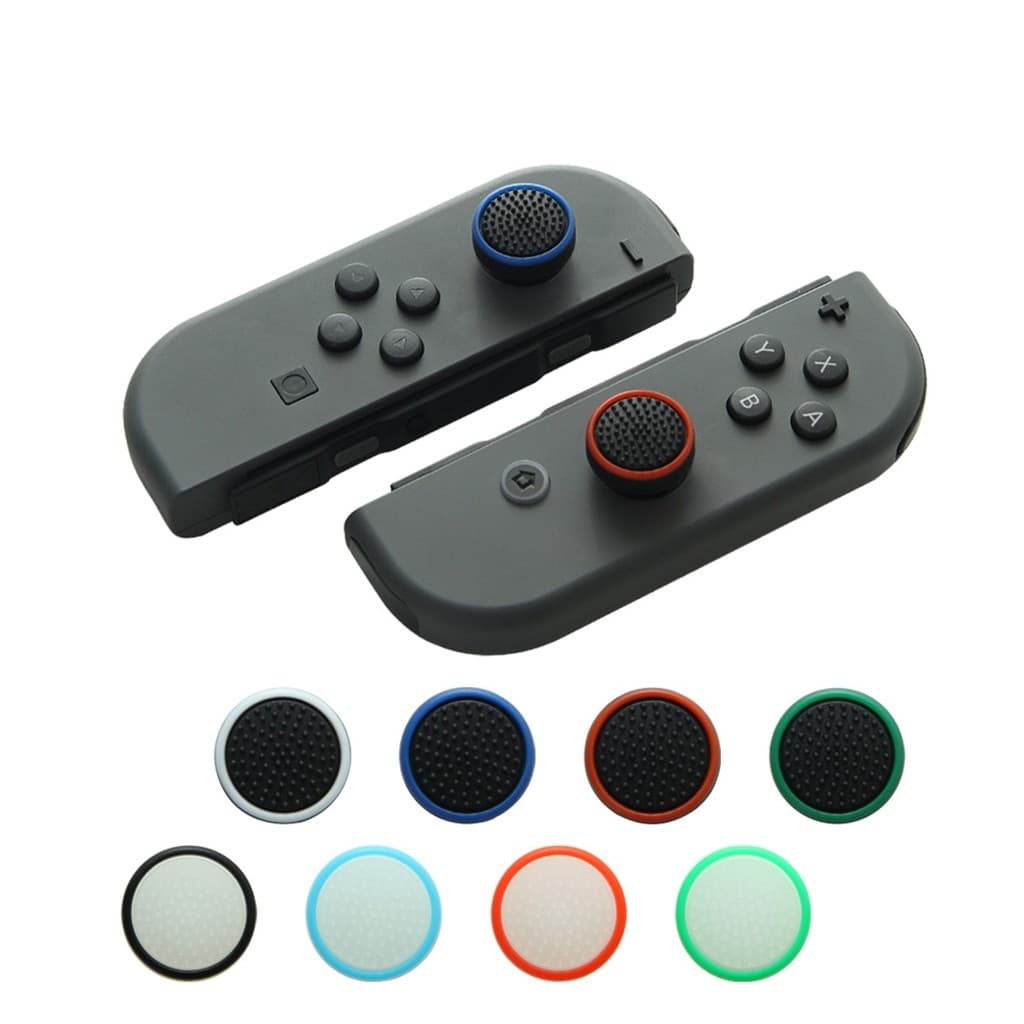 Kit 2 Grips Analógicos Controle Para Nintendo Switch Joy Con, Ps5 Portal