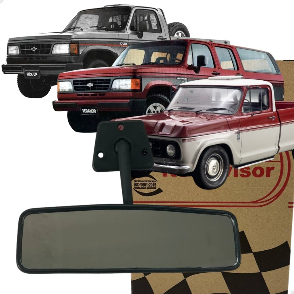 RETROVISOR INTERNO GM A10 A20 VERANEIO 1989 1990 1991 1992 1993 1994 1995