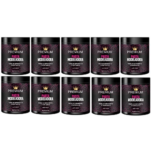 PASTA MODELADORA 500G Caixa Com10 UNIDADES