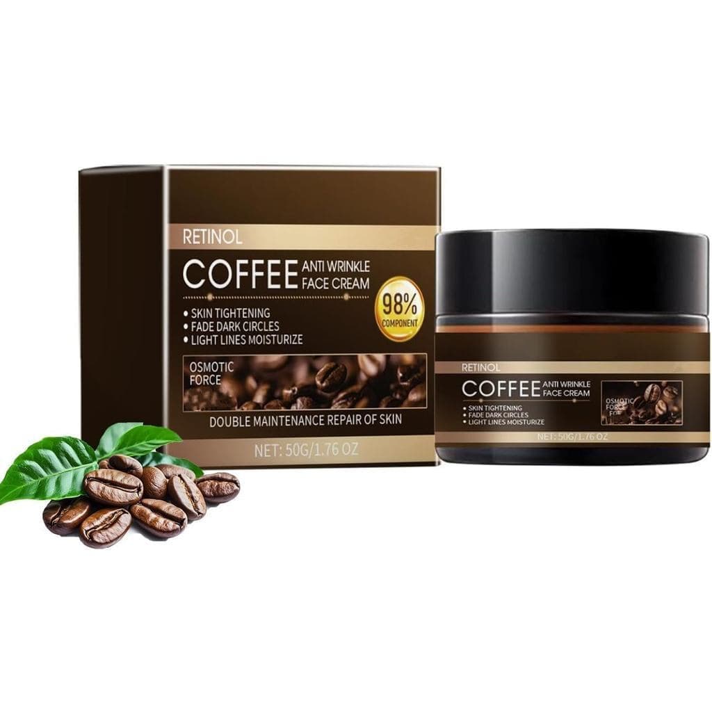 Creme de Retinol, Creme de Cafeína, 50g, Antienvelhecimento e Antirrugas, Adequado para mulheres com mais de 60 anos, re