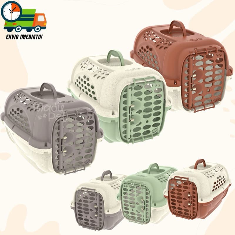 Caixa de Transporte Para Pets Cães e Gatos Filhotes Médio e Grandes nº01 até nº05 Panther Home Decor