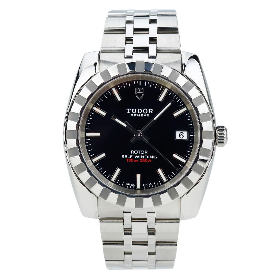 Relógio masculino mecânico automático Tudor Classic Series em aço inoxidável M210100002