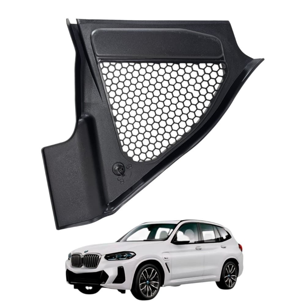 Grade Da Churrasqueira Direito Bmw X3 2.0 2022 A 2024 Preto
