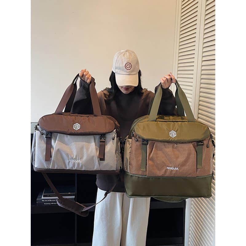 Grande capacidade estendida de curta distância viagem de negócios saco de bagagem de mão moda viagem Commuter saco de ar