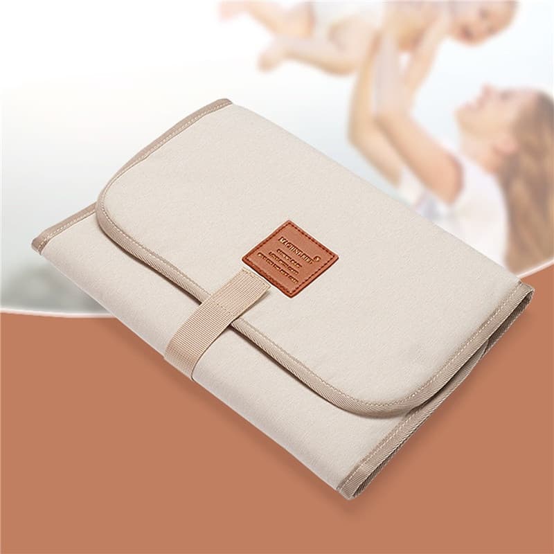 Almofada De Troca À Prova D'água Para Bebê , Tapete De Fraldas Portátil Viagem Lavável Cômoda De Berço