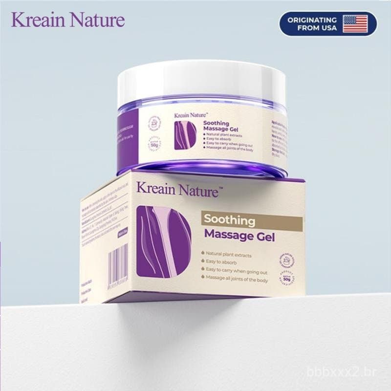 Creme para Articulações com Colágeno Kreain Nature – Loção Medicinal Suave e Amiga da Pele, Grande Promoção K9LP