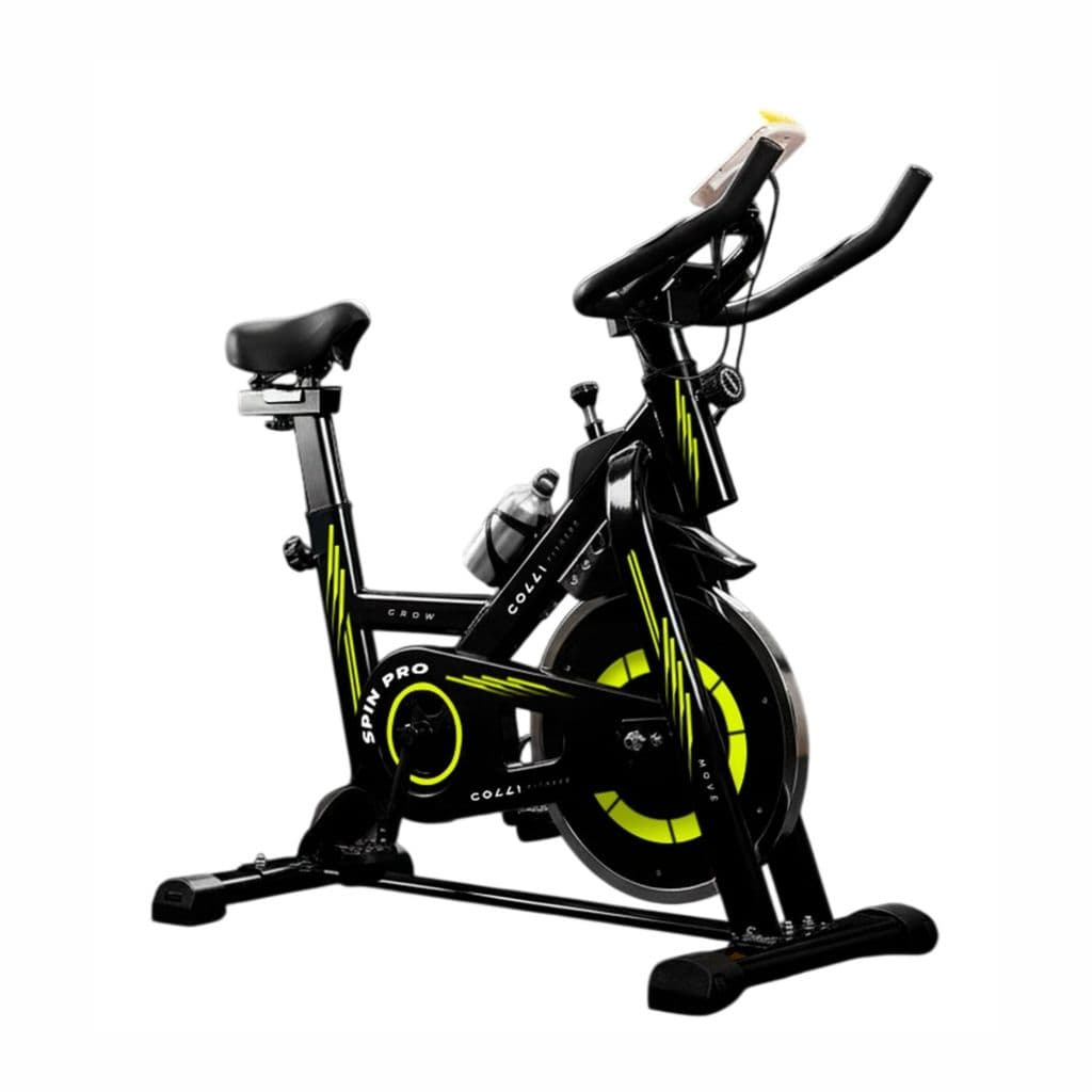 Bicicleta Ergométrica Spinning Colli Spin Pro 120Kg Preta