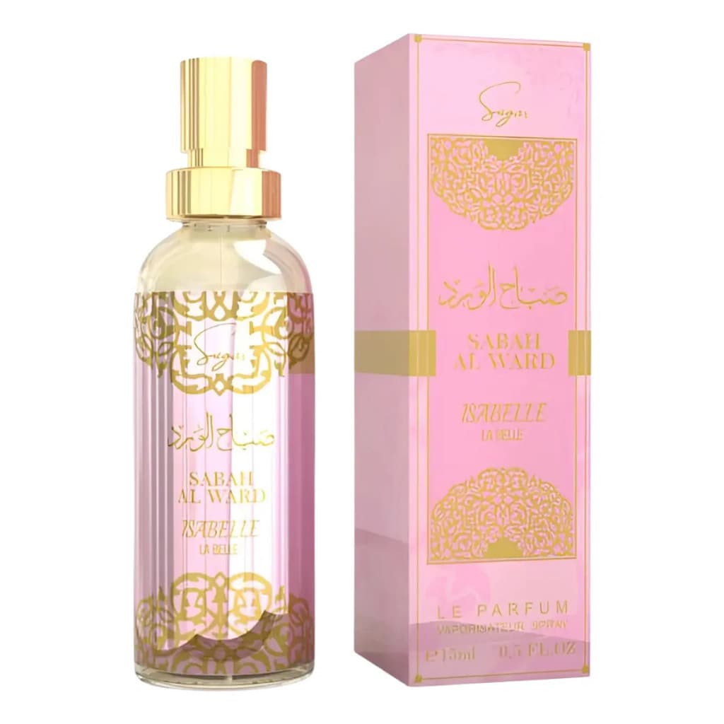 Perfume Sabah Al Ward Sugar 15ml Isabelle La Belle Original – Perfume Árabe Feminino com Alta Fixação